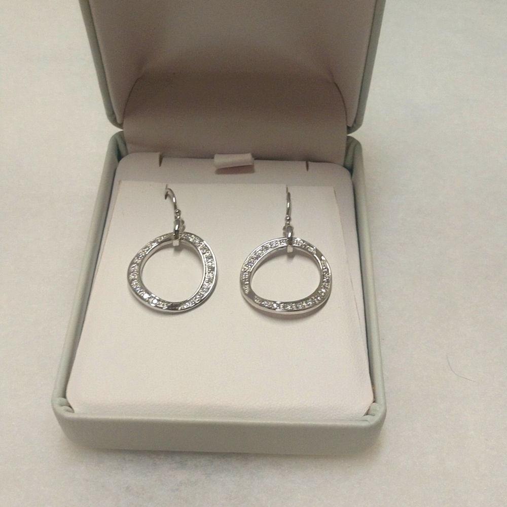 Silver Drop Earrings